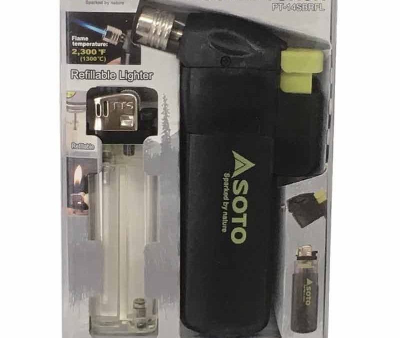 Pocket Torch with Refillable Lighter