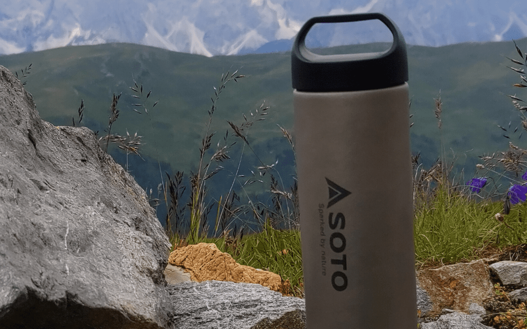 Introducing SOTO’s Aero Bottle: Vacuum Insulated Bottle Made of Double-Wall Titanium