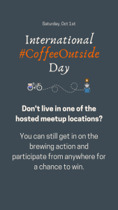 International #CoffeeOutside October 1, 2022 - SOTO Outdoors