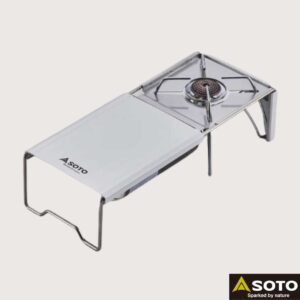 SOTO Minimal Worktop, Compact Outdoor Cooking Table for Solo Campers